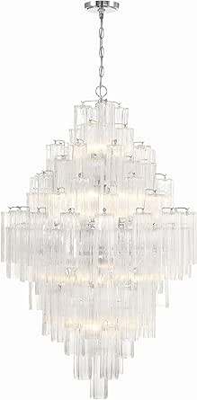 Crystorama Addis 20 Light Polished Chrome Chandelier