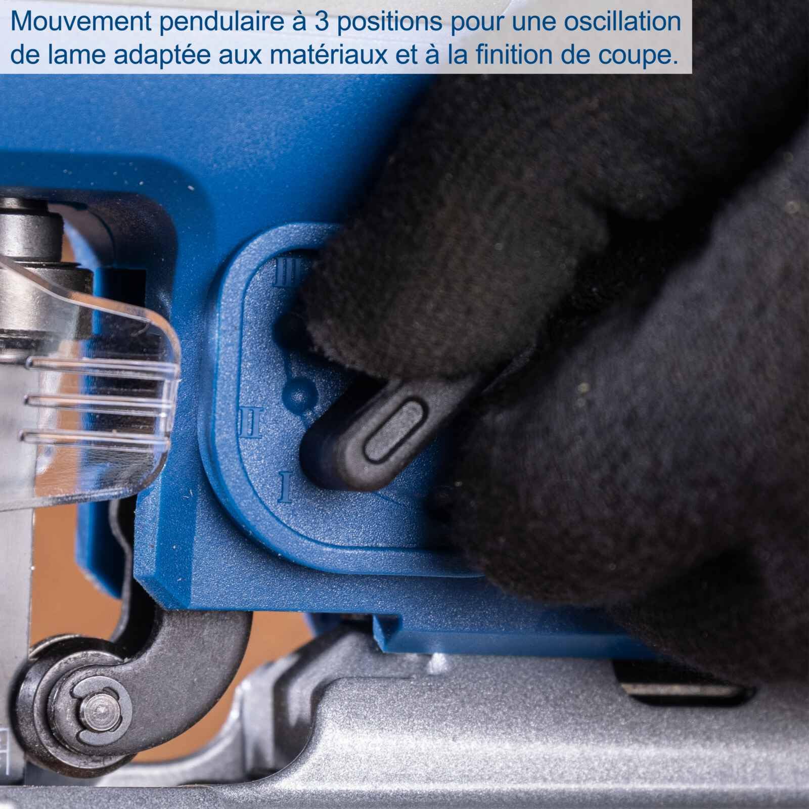 Scheppach Scie sauteuse sans fil BC-JS254-X 20V - Sans batterie ni chargeur