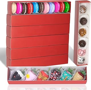 Chocolate Strawberry & Treat Boxes (Clear Window)