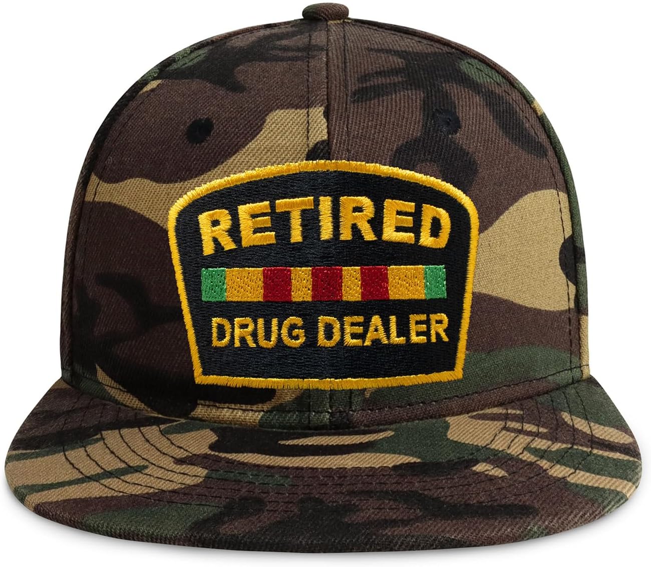 CHOK.LIDS Retired Drug Dealer Hat Dad Hat Acrylic Baseball Cap Polo Style Low Profile