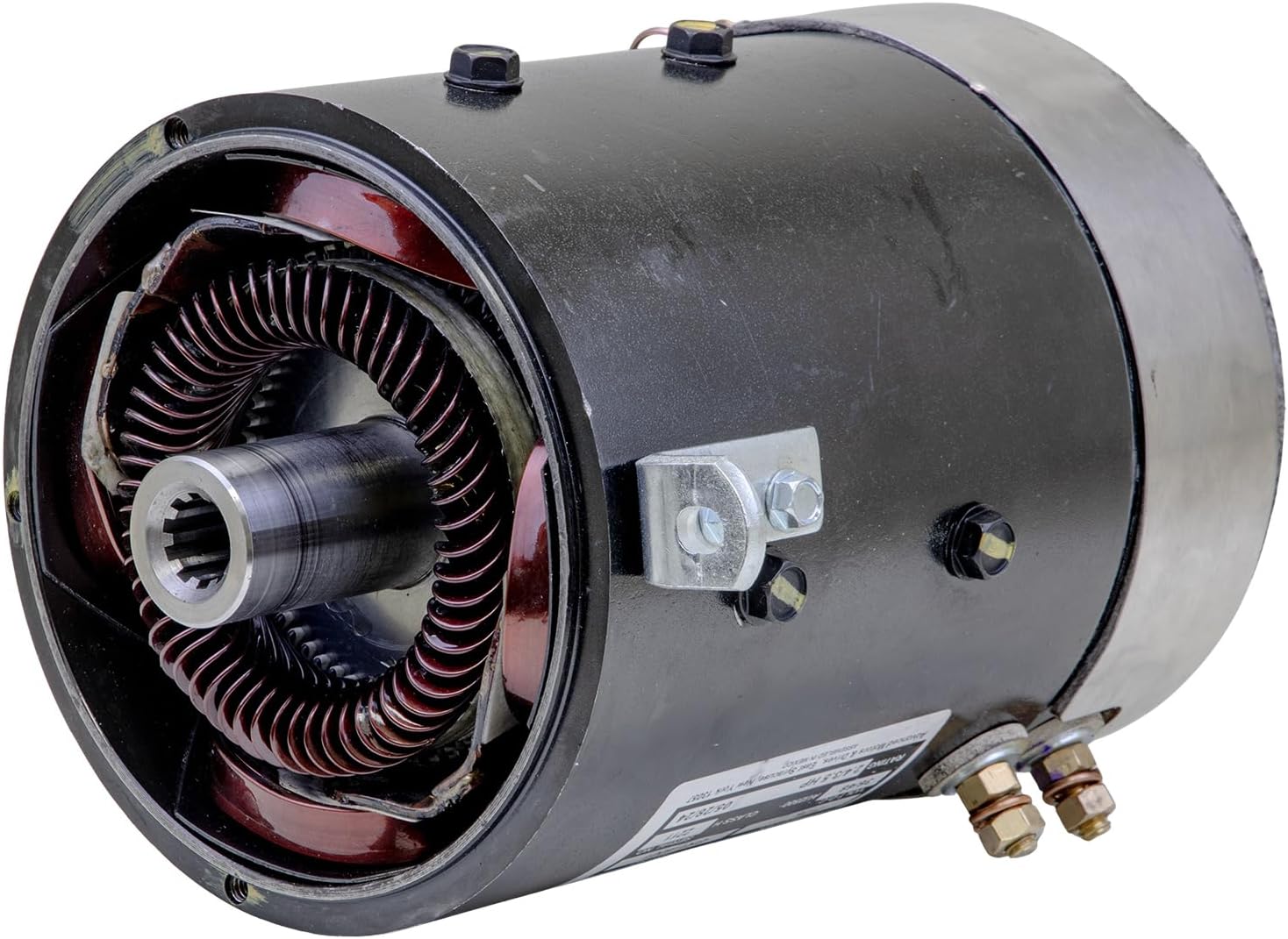 Performance Plus Carts AMD Stock Grade Motor for Club Car DS Golf Cart Models | 36V-48V | 10 Spline | Compatible with 1984-2015 DS Models with Resistor or Solid State Series Systems