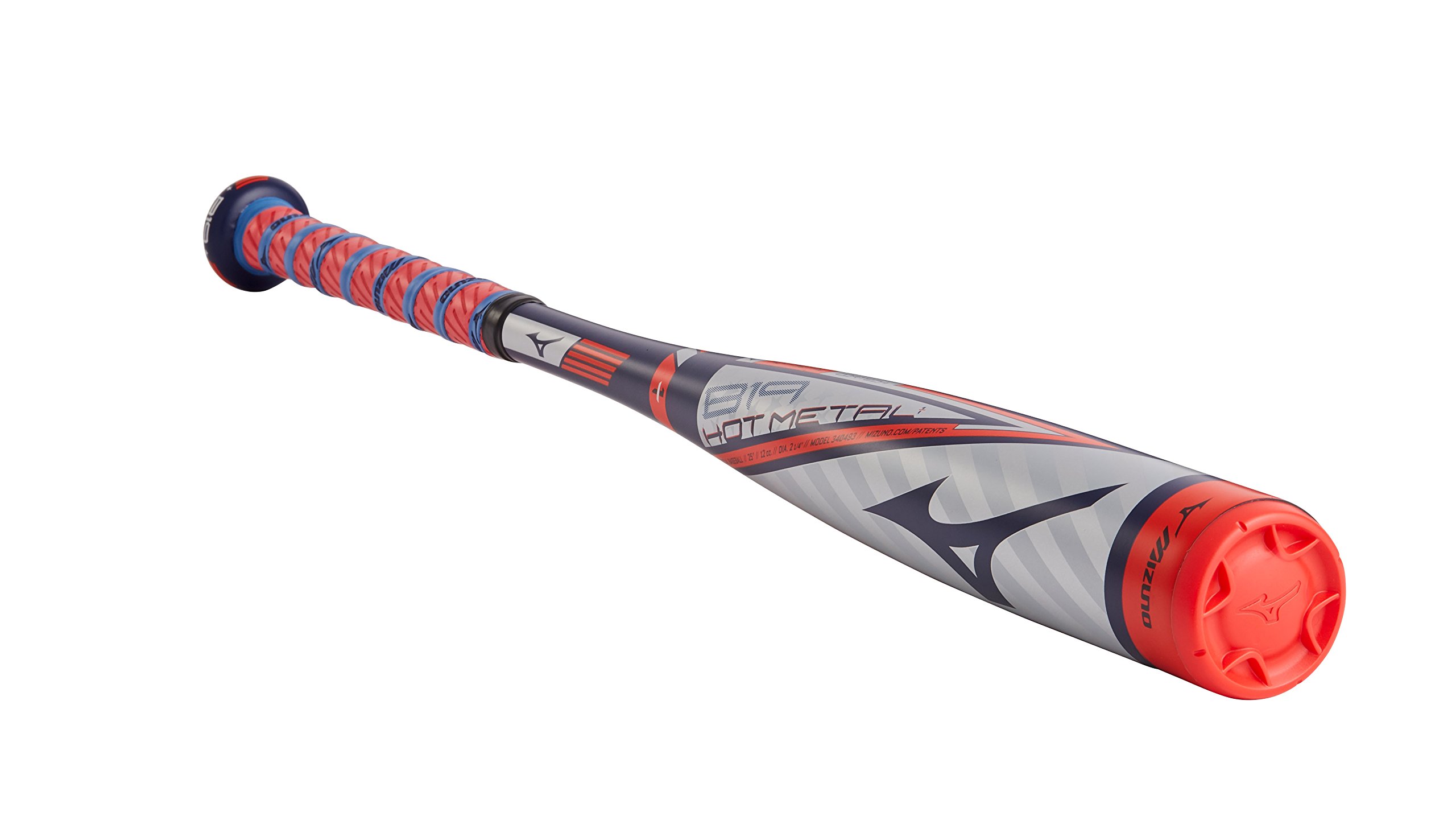 Mizuno B19-Hot Metal Youth Tee Ball Usa Baseball Bat (-13), Stars & Stripes 26