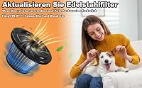 Justdfine Vezeték Nélküli Kézi Porszívó 16000Pa - Erős Szívóerő Kisállatszőrre, 30 Perces Üzemidő, Nedves/Száraz, Autóba, Otthonra 8