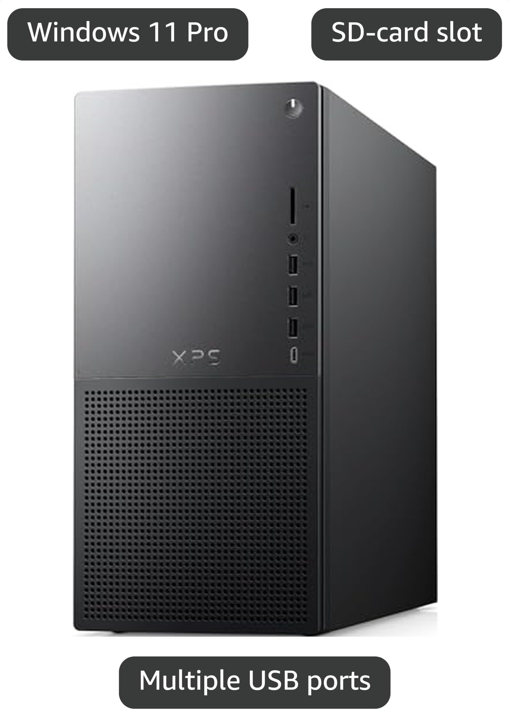 Amazon.com: Dell XPS 8960 Desktop 2TB SSD 32GB DDR5 RAM Win 11 Pro