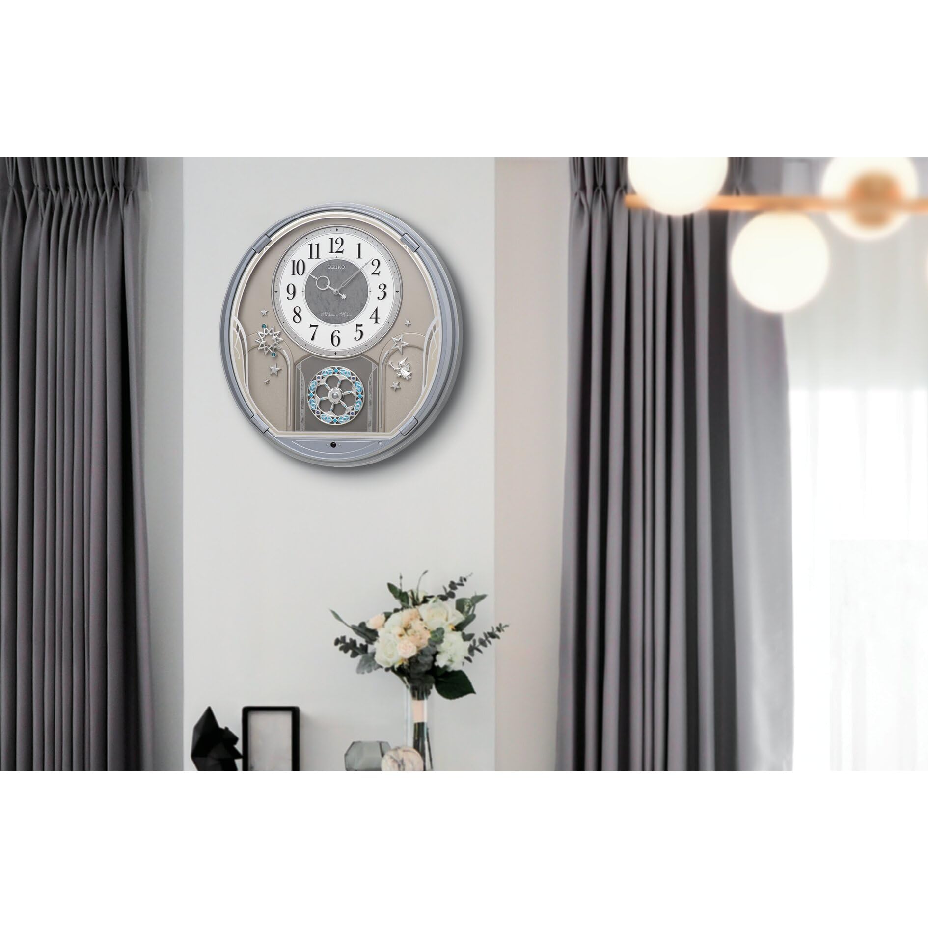 Amazon.co.jp: セイコークロック(Seiko Clock) 掛け時計 クオーツ時計
