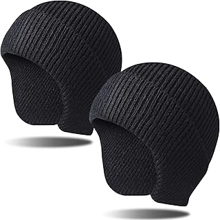 Arcweg Men's Winter Hat Soft Warm Knitted Beanie Hat Breathable Hat for Men and Women Unisex Outdoor