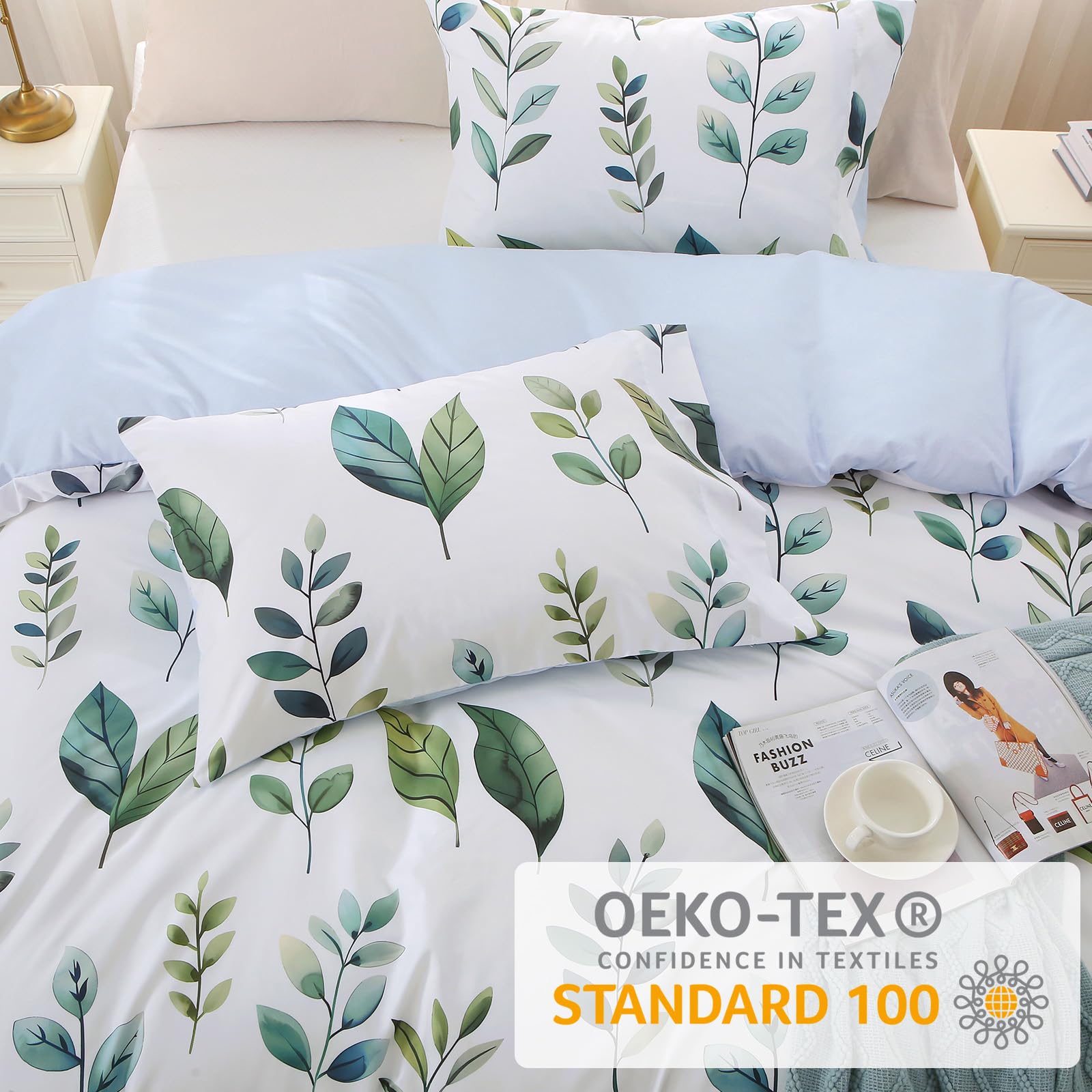 Amazon.com: MUXHOMO Duvet Cover Queen Size, Reversible Floral