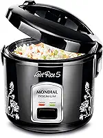 Panela De Arroz Fast Rice 5 Premium, Mondial, Preto, 400W, 220V - NPE-08-5X
