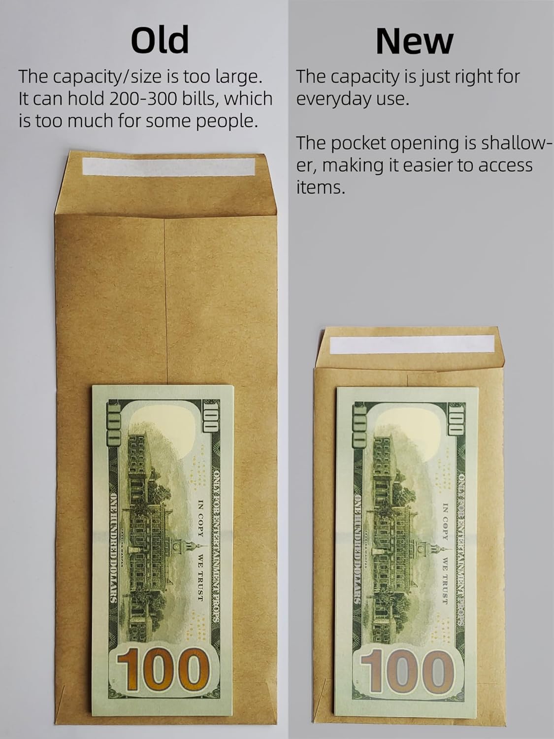 Cashier Deposit Report Envelopes with Self Adhesive Flap for Coins, Cash, Credit Cards, 3.5'' x 6.5'', 500/Box - Image 4