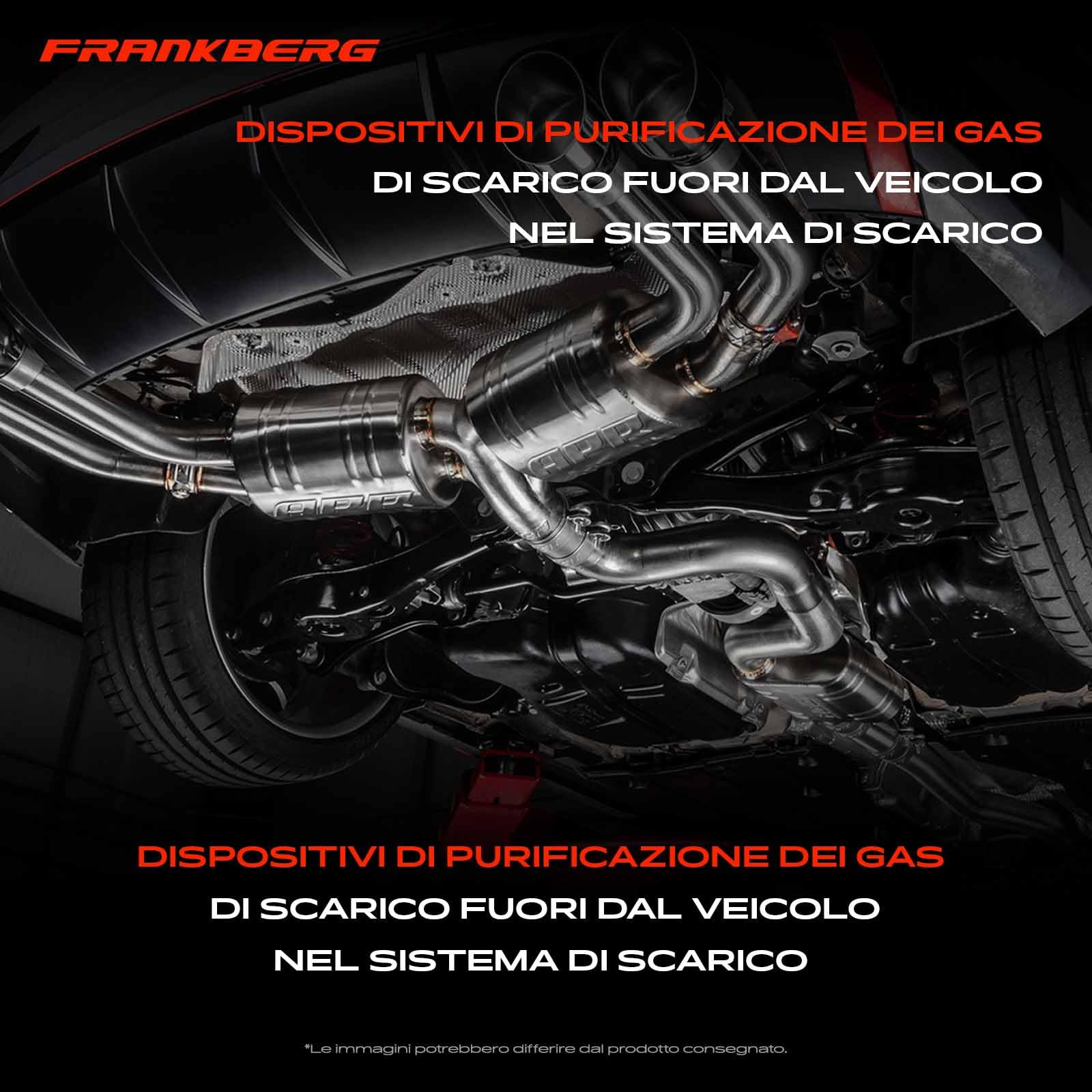 Frankberg Convertitore catalitico filtro antiparticolato diesel benzina | Compatibile con: Crossland X P17 P2QO, Aygo B4, C1 II PA PS, C3 II SC, C3 Aircross II 2C 2R, 308 II L3 LB LH LP LW