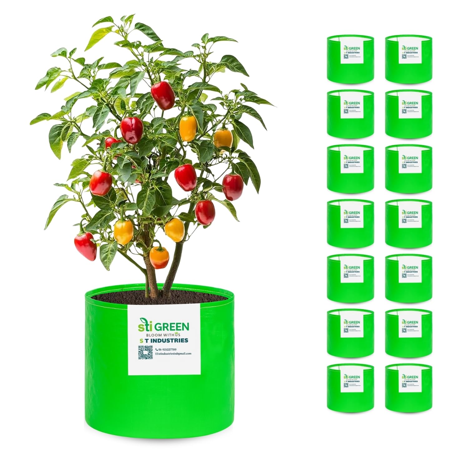 HDPE Grow Bags - Durable Plant Containers -26