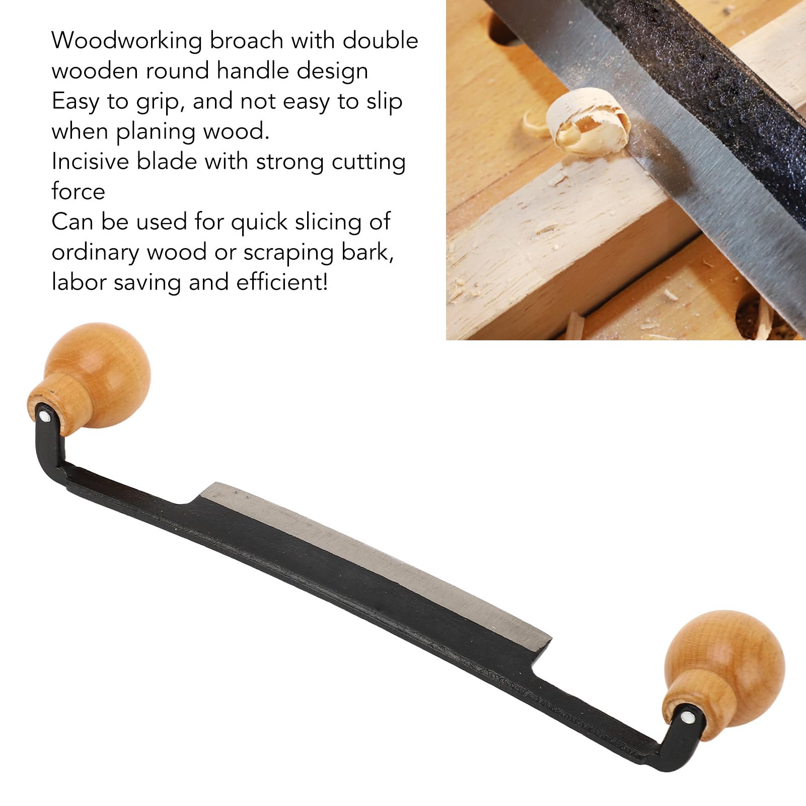 Straight Draw Wood Carving Tool - Image 3
