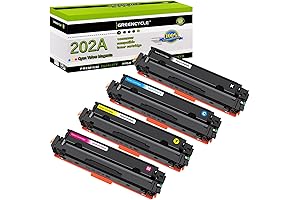 greencycle Compatible Toner Cartridge Replaces HP 202A for HP Pro M281cdw