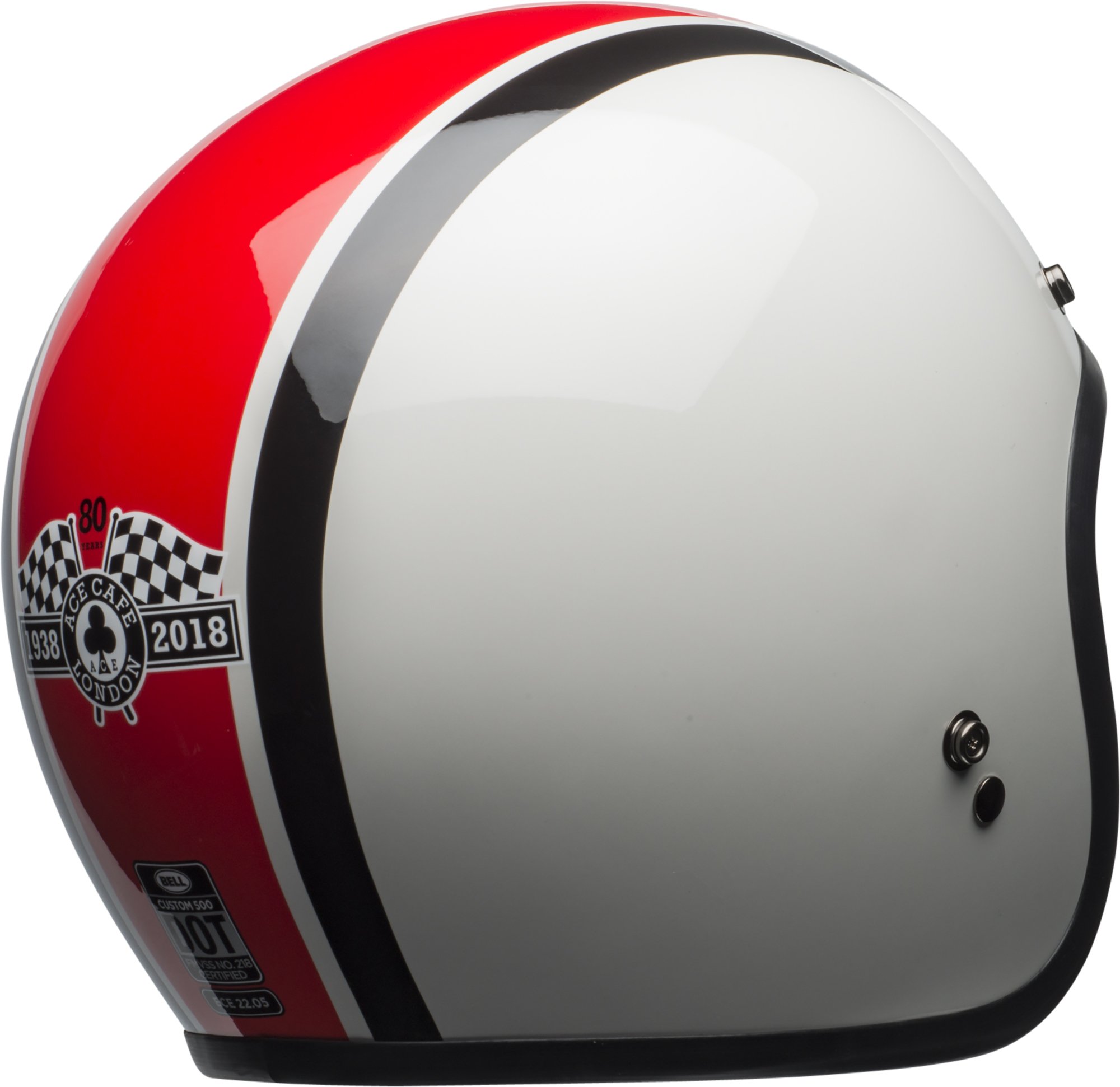 bell custom 500 se ace cafe stadium helmet Bell Custom 500 Special Edition Open-Face Motorcycle Helmet(Ace Cafe Stadium  Silver/Red/Black, Medium) : Amazon.com.au: Automotive
