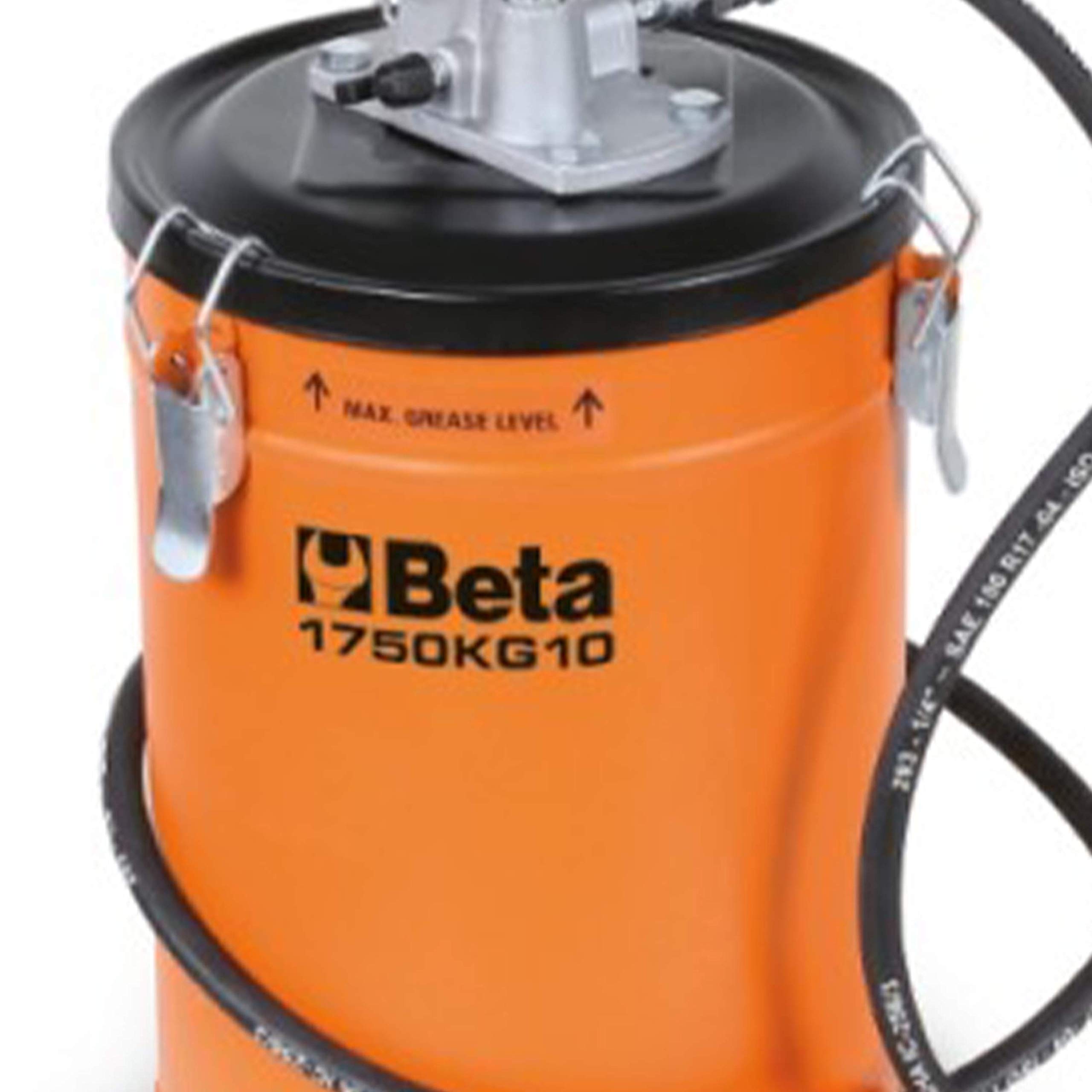 BETA 1750KG10 - Ingrassatore a leva da 10 kg con tubo ad alta pressione da 2 m