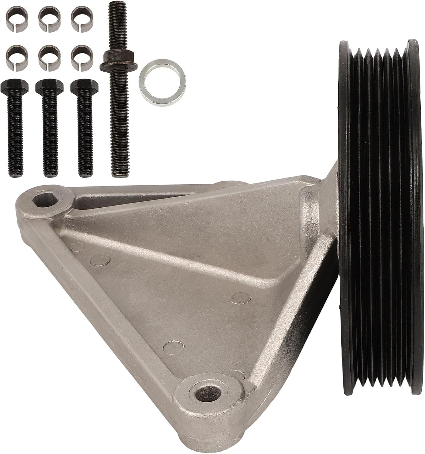 AC Bypass Pulley for Ford F-250 HD 7.3L for Ford F-250 HD 7.5L A/C Compressor Bypass Pulley for car