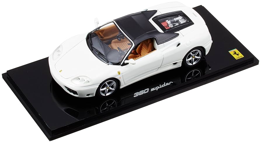 Amazon | 1/43 FERRARI F355 Spider WHITE 完成品 | ミニカー