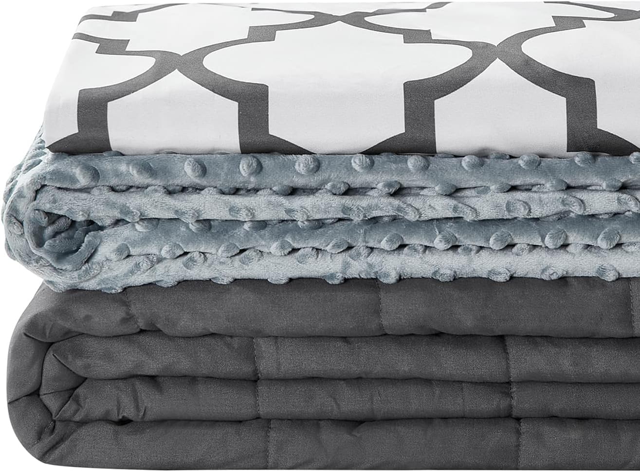 YnM Weighted Blanket and Duvet Covers — Hot and Cold Duvet