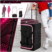 Amazon | pltyfse ダンスバッグ ガーメントラック付き ダンス