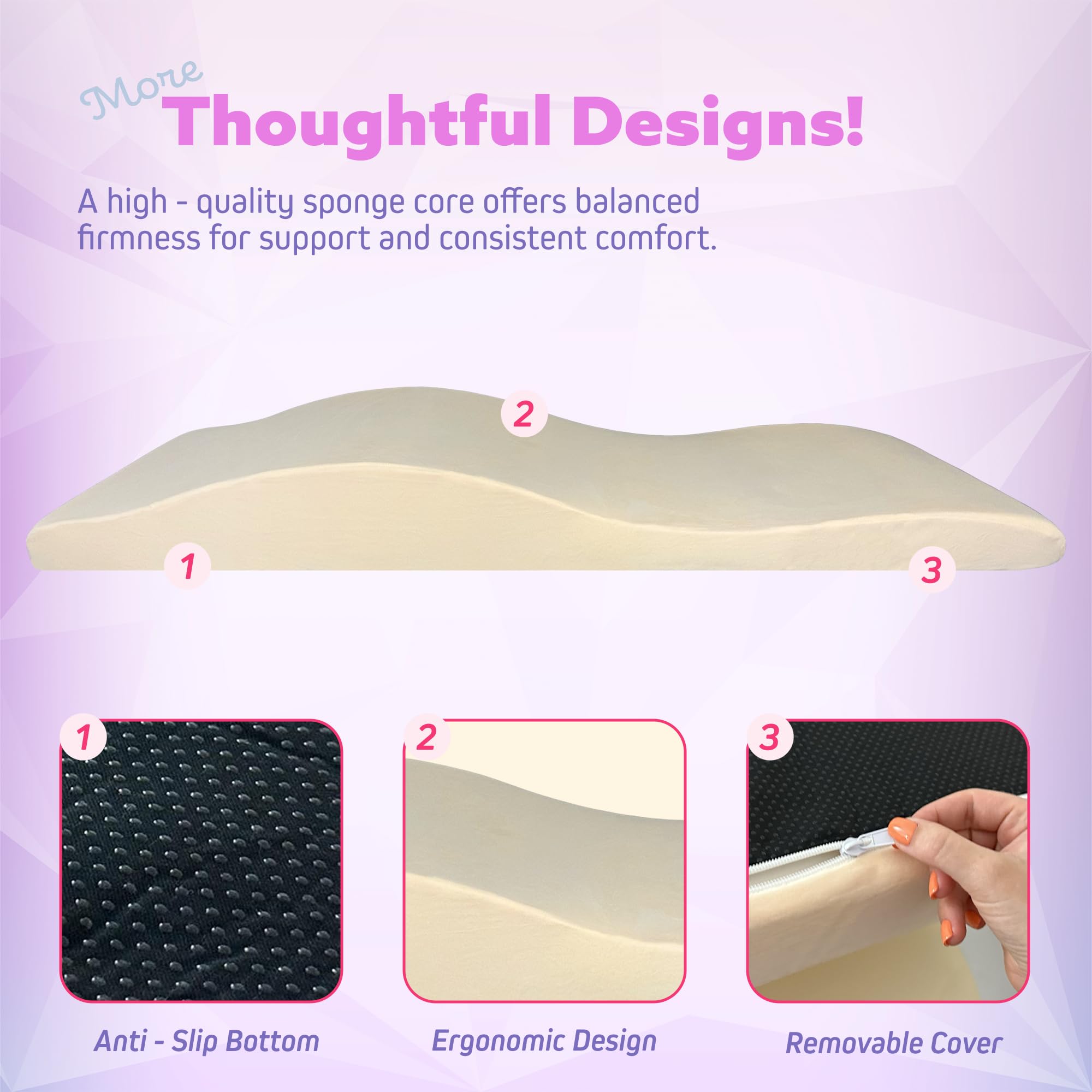 Topper per letto da massaggio curvy, in schiuma ad alta