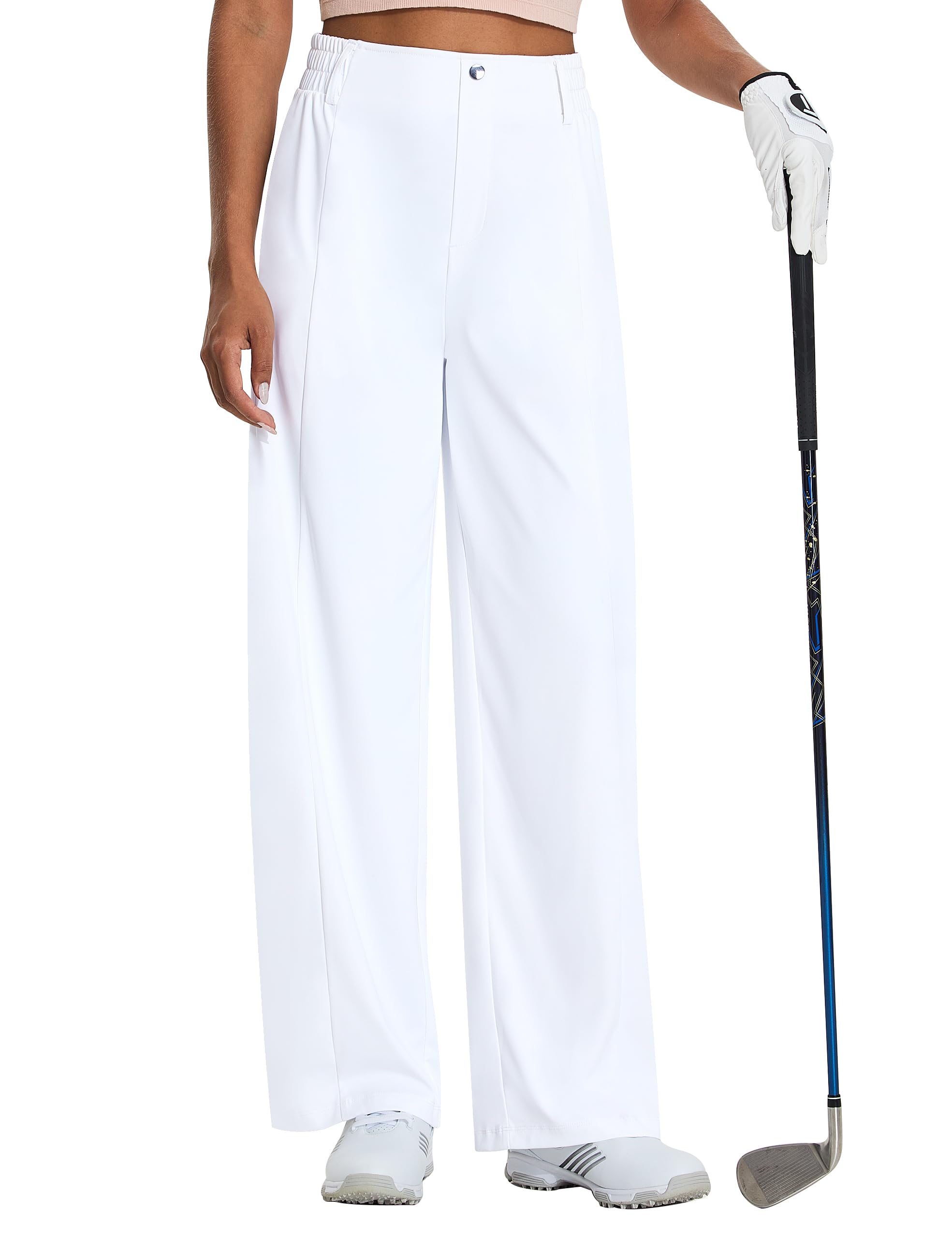 Women's Wide Leg Golf Dress Pants