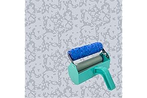 7' Inch Texture Rubber Roller with Painting Machine