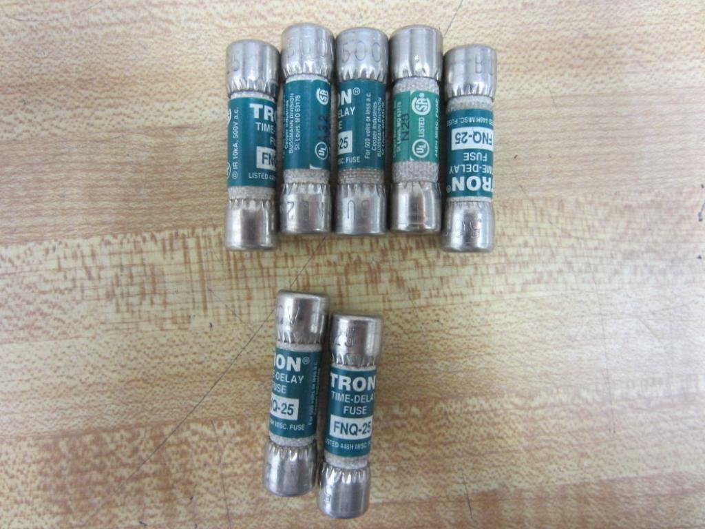 Bussmann FNQ-25 Fuse FNQ25 (Pack of 7)