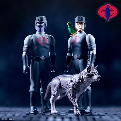 Miniatura 5 de Super7 G.I. Joe Pyramid of Darkness Pack con ojos de serpiente, naufragio, serpientes y robot de seguridad Cobra  (paquete de 6) figuras de acción