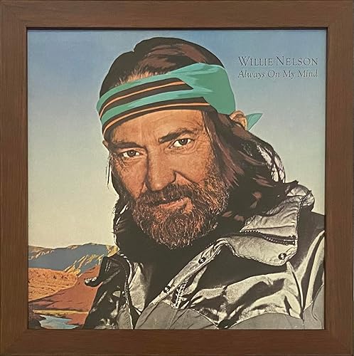 Miniatura 1 de Frame My Collection Marco de exhibición de 12 pulgadas con marco de madera maciza y parte delantera de vidrio (no plástico) (marco de nogal)