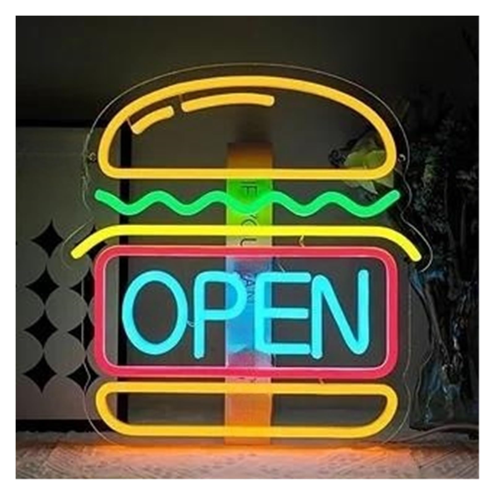 Neon Lights Order Here for neon Sign for Dimmable LED for Light(33x32cm)