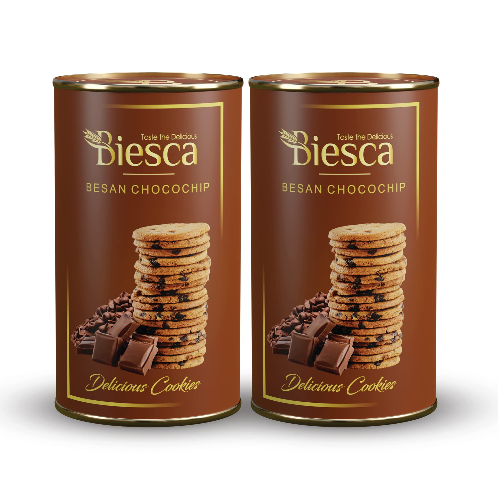 Biesca Besan Chocochip Cookies with Milk and Butter 170g each (Pack of 2), Premium Handmade Biscuit, No Maida, No Preservatives, Eggless (B0BS3G11QG) Amazon Price History, Amazon Price Tracker