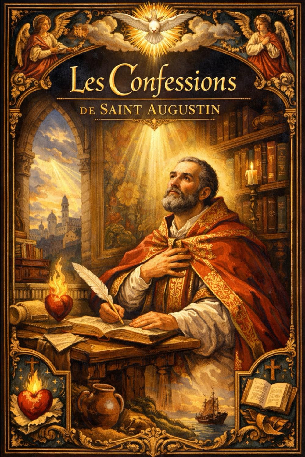 Les Confessions De Saint Augustin,:Monument spirituel et philosophique de la pensée chrétienne, où l’auteur retrace le chemin de l’erreur à la foi, ... de Dieu, précédé de la Vie de saint augustin