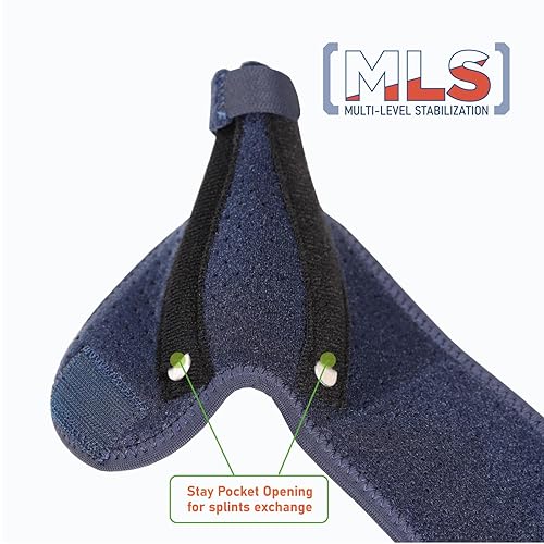 Miniatura 9 de Soporte ajustable para el pulgar con correa  CMC MCP articulación pulgar Spica férula para aliviar el dolor, artritis, tendinitis, tendosinovitis de