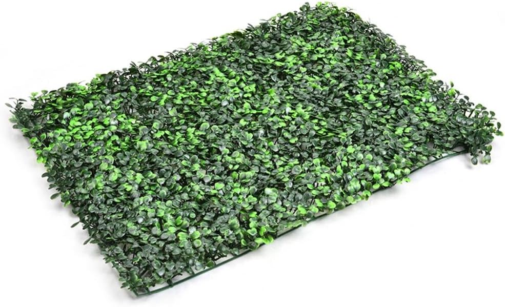 Artificial Plant Lawn Wall Emulational Ivy Leaf Plastic Garden Screen Rolls Landscaping Fake Turf Background Decorations Fence Plants Panels Diy Micro Landscape Floral Decor Yard Grass Fencing Rug Mat