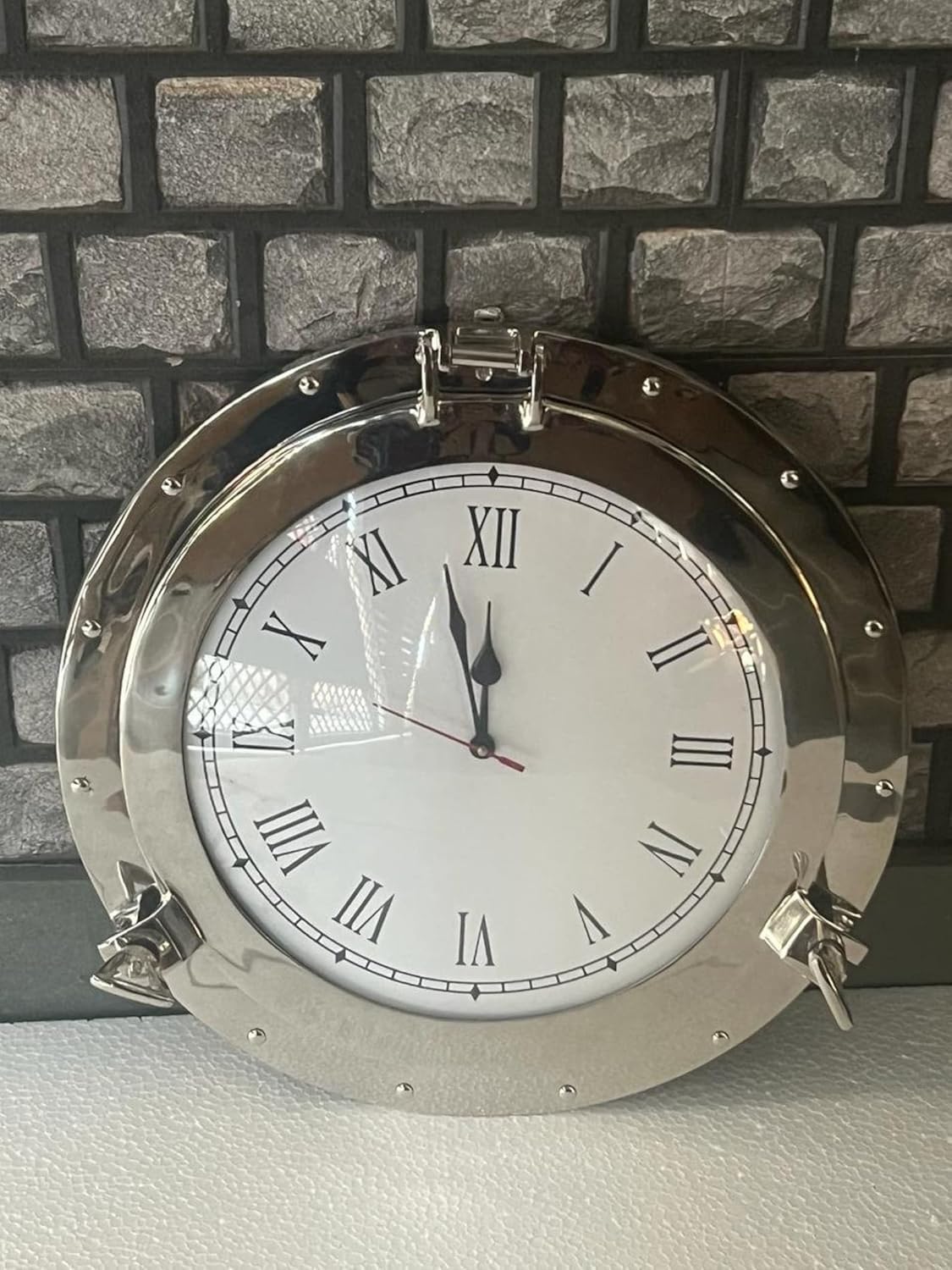Horloge hublot vintage décoration murale bateau et maison