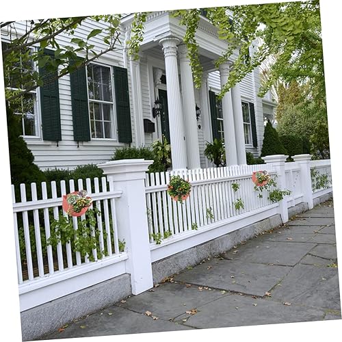 Miniatura 6 de OFFSCH Maceta semicírculo colgante de pared para mujer maceta interior interior maceta interior macetas de pared ventana colgante suculenta maceta