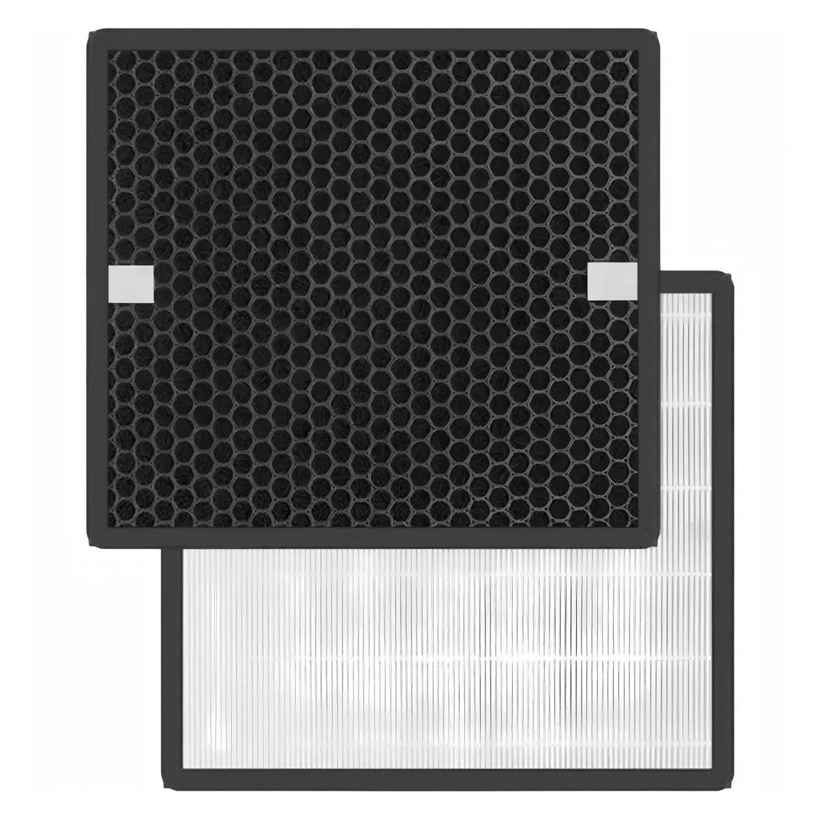 2-in-1-Hepa-Aktivkohle-Verbundfilter For HCP-XS05-Luftreiniger-Ersatzteile, 367 X 240 X 25 Mm