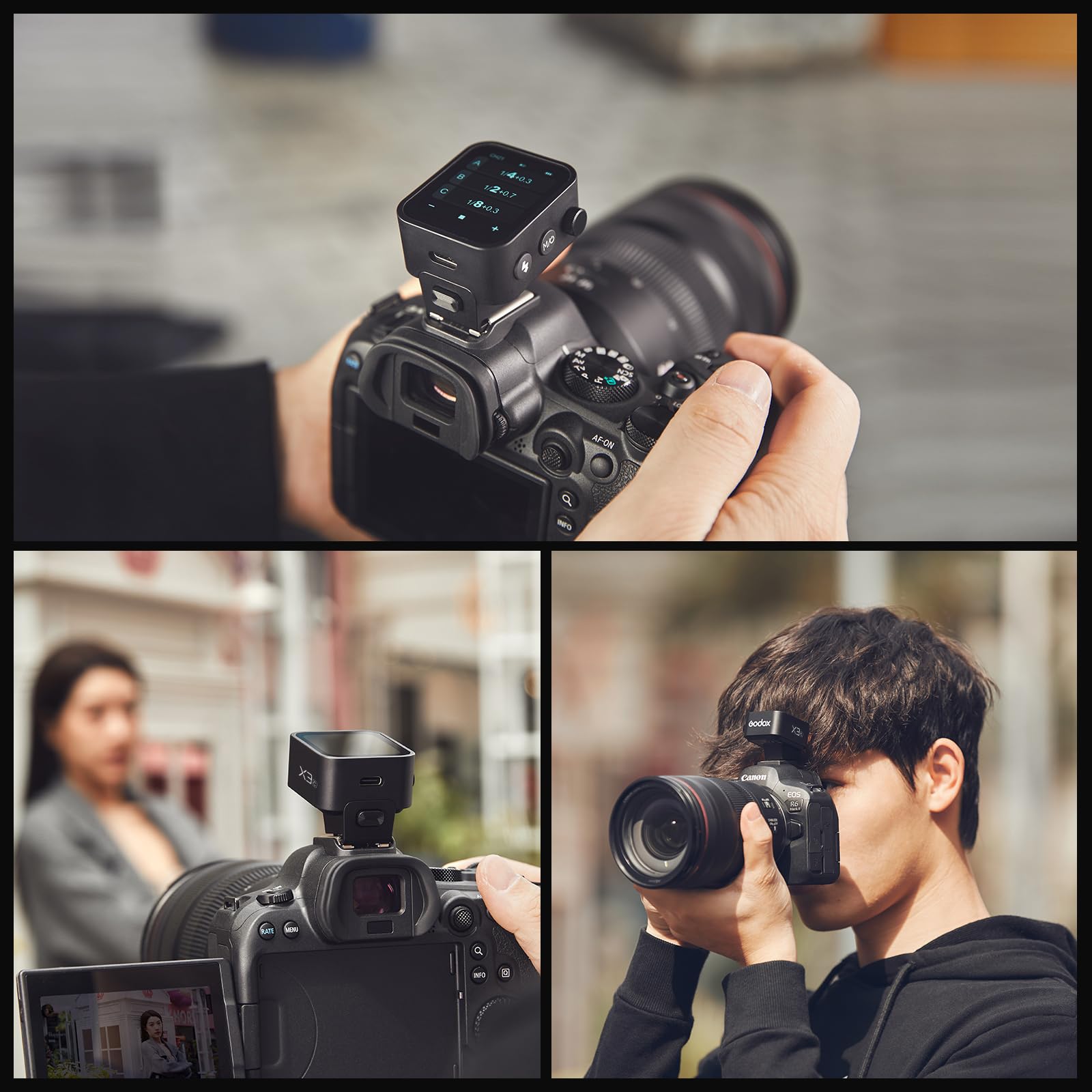 GODOX Transmetteur X3 Nano-C Compatible avec Fujifilm