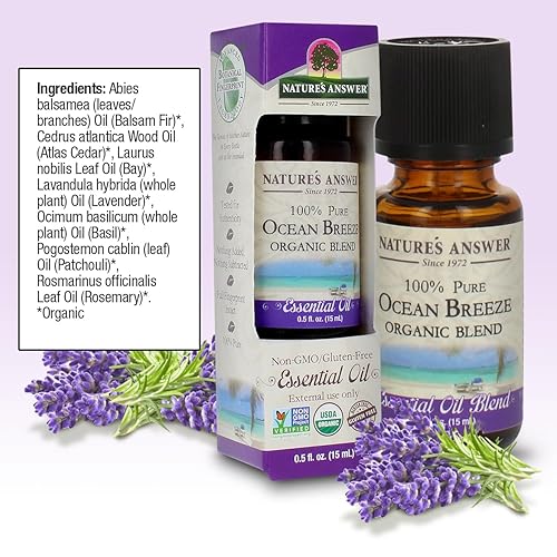 Miniatura 9 de Nature's Answer Mezcla de aceite esencial orgánico 100% puro, 0.5 onzas, repetición nocturna