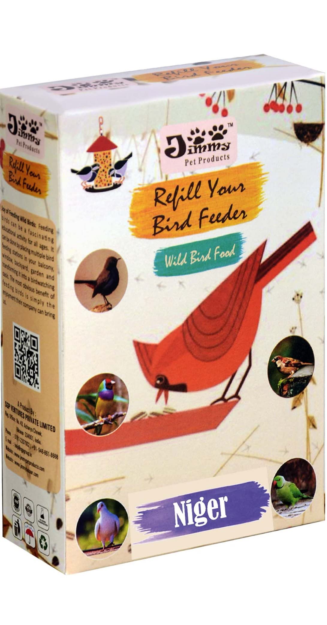 JiMMy Pet Products Niger Seed Bird Food 400 g (B01FGCSCYC) Amazon Price History, Amazon Price Tracker