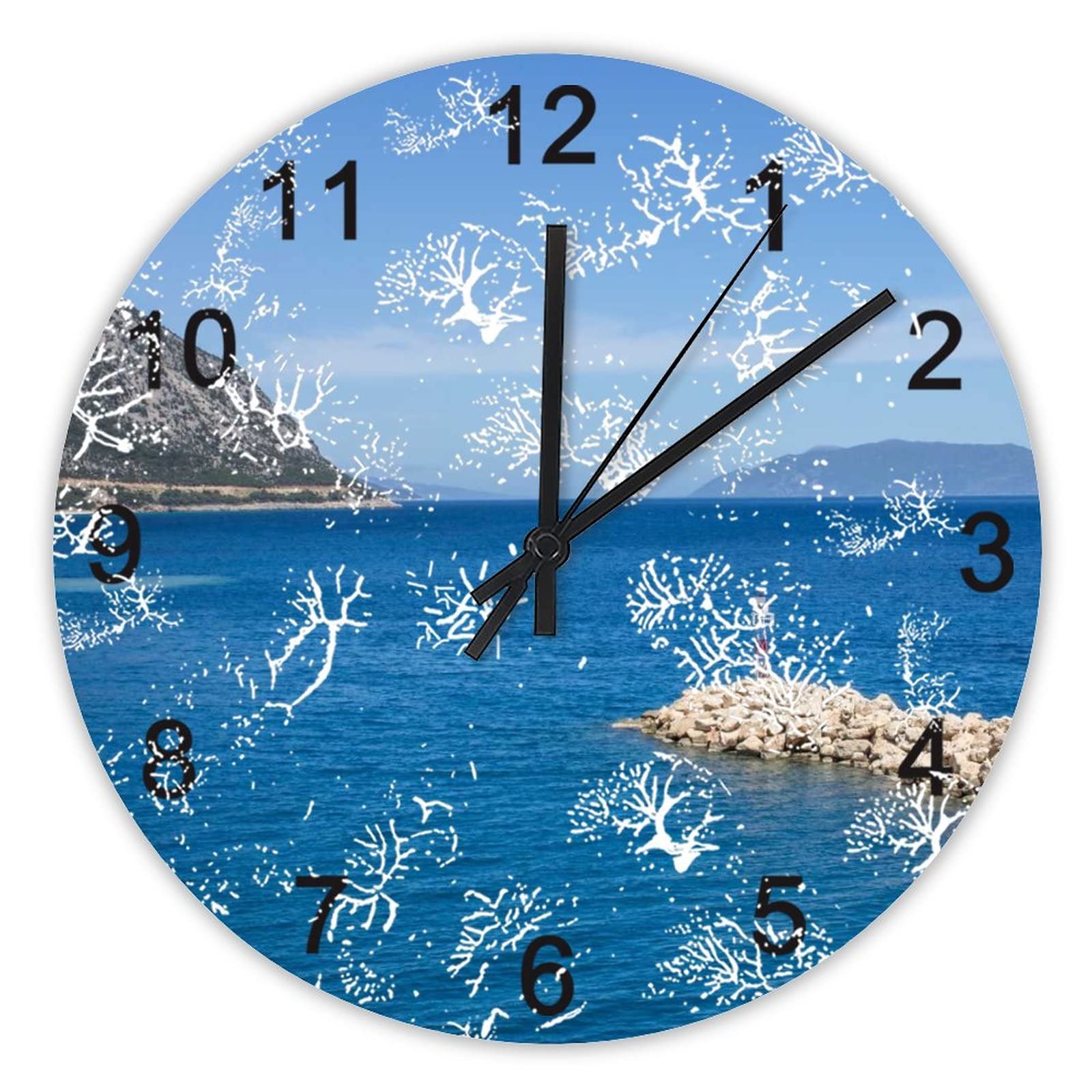 Horloge murale silencieuse pour une ambiance zen dans votre bureau et salon
