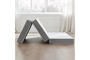 Treaton Twin Trifold Mattress: Serene Slumber, Unfolded