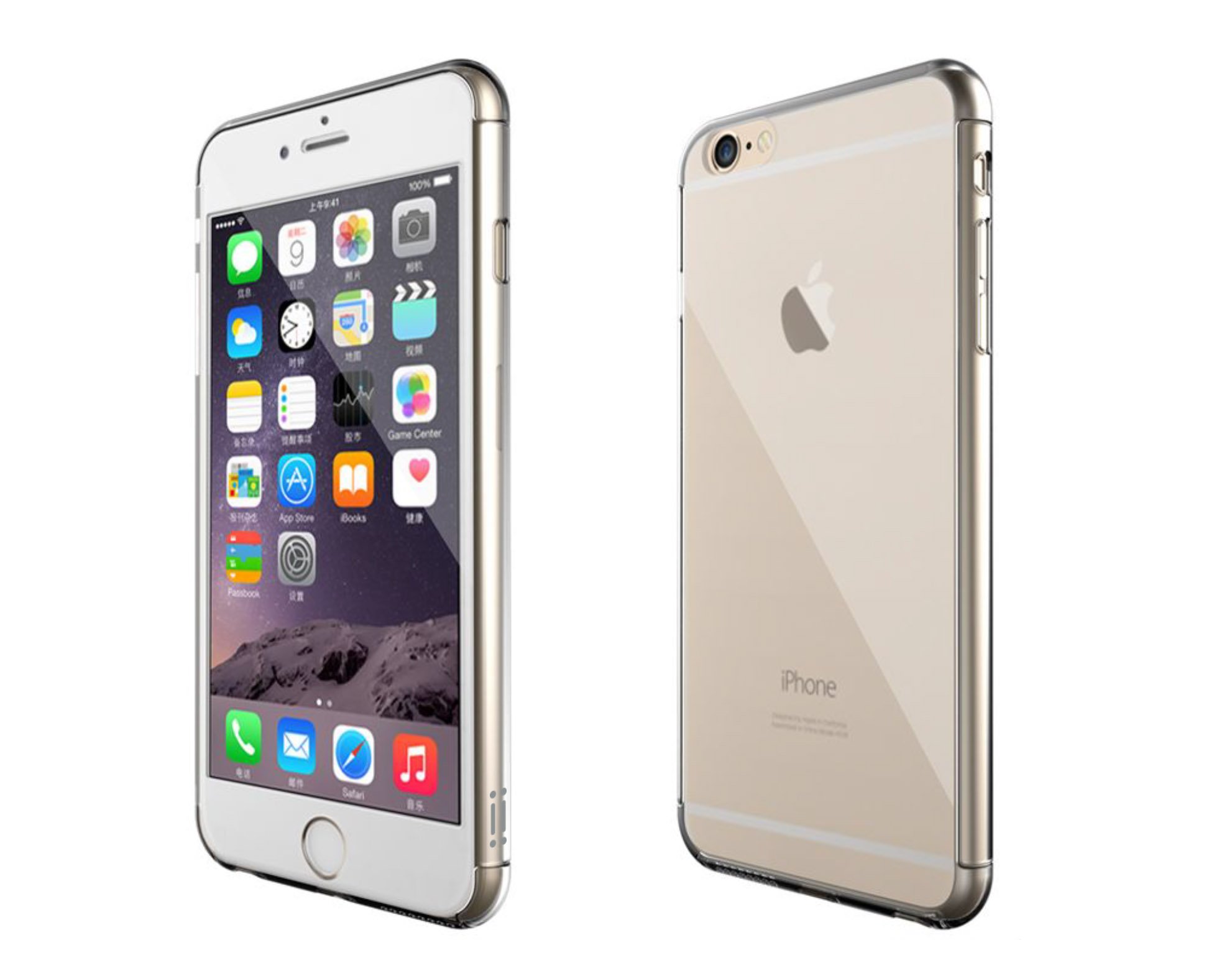 AIINO - Crystal Case with Glass Screen Protector for iPhone 7 and iPhone 8, Clear