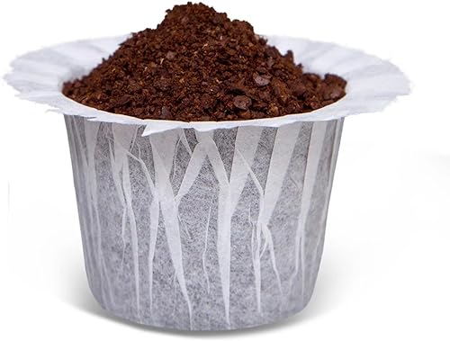 Miniatura 6 de Paquete de 2 tazas K reutilizables con 200 filtros de papel desechables para café y café, compatibles con Keurig Single Serve 1.0 y 2.0, se adapta a