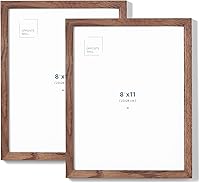 Vista 128 de Opposite Wall - Portarretratos de madera de roble macizo oscuro de 16 x 20 pulgadas - Ligero, versátil e inastillable - Póster o marco de fotos