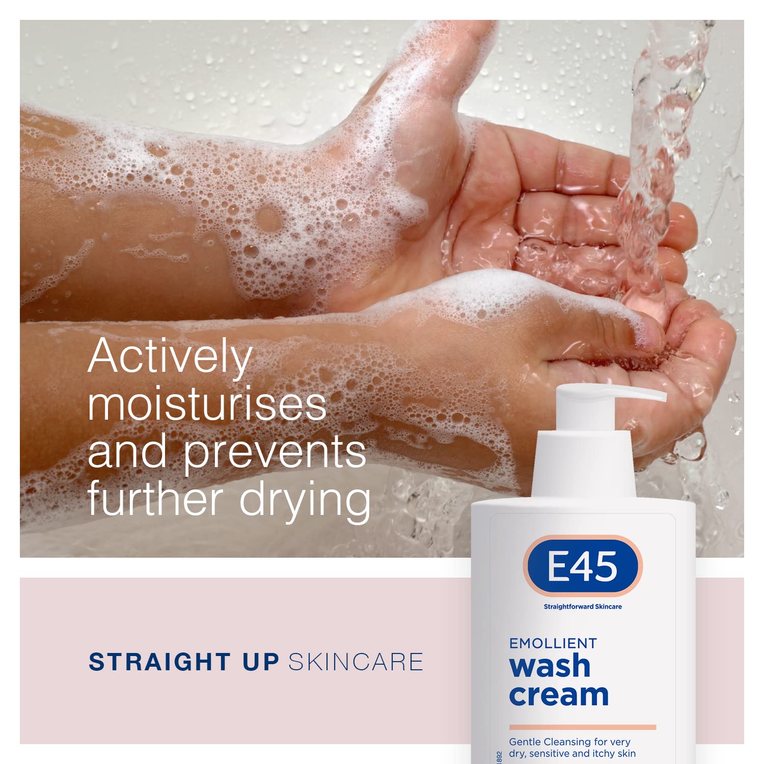 E45 Wash Cream 250ml (Pack of 2)