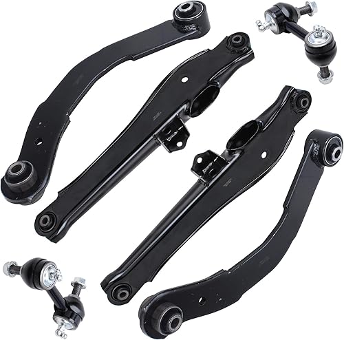 Miniatura 317 de Detroit Axle - Kit de brazos de control AWD para cargador Chrysler 300 Dodge Challenger Magnum, 2 brazos de control superiores delanteros con rótula