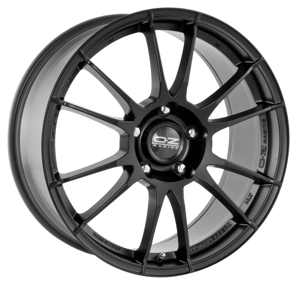 oz ultraleggera Hlt nero opaco 8.5 x 19 ET49 5 x 130 Hub Bore 71.6 cerchi in lega