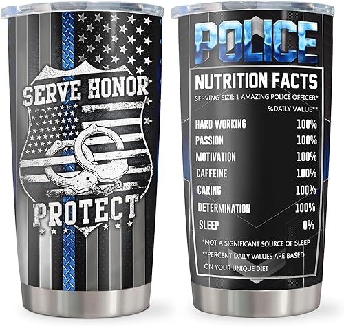 Regalos de policía, regalos de oficial de policía, regalos de graduación de la Academia de Policía, regalos para oficial de policía, regalos de