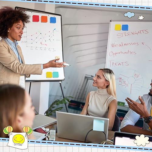 Miniatura 4 de Paquete de 96 mini borradores de borrado en seco magnéticos para pizarra blanca, suministros para el aula, limpiador de pizarra blanca para